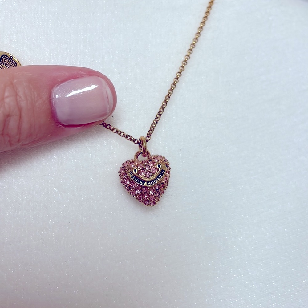 Juicy Couture charm necklace